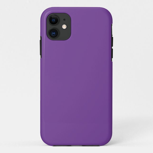 Dusty Purple Colour Case-Mate iPhone Case (Back)