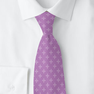 Dusty Purple Honeysuckle Tie
