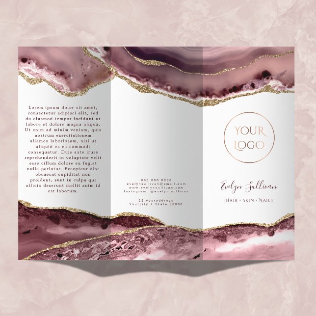 dusty rose agate brochure (Creator Uploaded)
