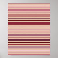 Dusty Rose And Blush Stripes