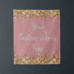 Dusty Rose Backdrop Birthday Party Photo Booth Tapestry<br><div class="desc">custom back drop for her,  personalised twinkle 15th 18th 20th,  glitter anniversary sweet 16 16th,  personalised 30th 21st 25th 35th,  bridal shower hen do wedding,  boy son man husband daughter,  girl wife prop bachelorette sparkle,  quinceanera 40th 50th 60th 70th,  bride sparkly vow renewal graduation,  college high school gold silver</div>