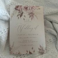 Dusty Rose & Ivory Champagne Shimmer Wedding