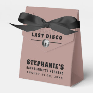 Dusty Rose Last Disco Bachelorette Weekend   Favour Box