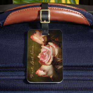 Dusty Rose Luggage Tag