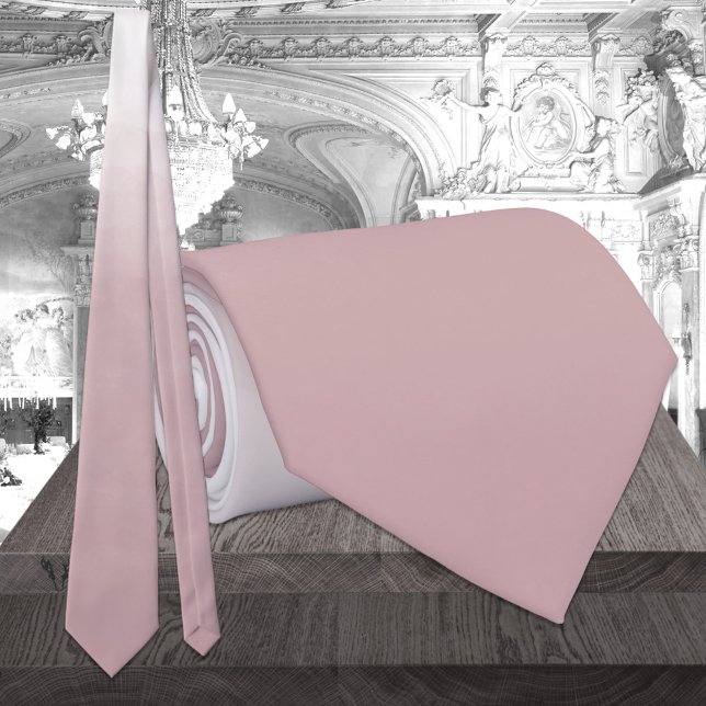 Dusty Rose Monochromatic Ombre Wedding Neck Tie (Creator Uploaded)