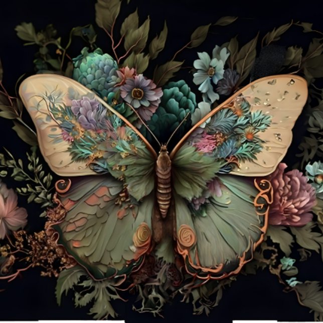 Dusty Rose Moth Tissue Paper (Creator Uploaded)