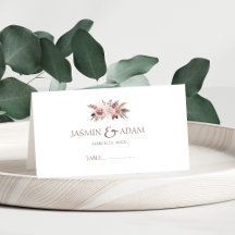 Dusty Rose Pampas Wedding Table