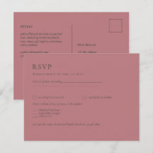 Dusty Rose Pink Wedding