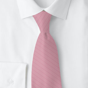 Dusty Rose Pinstripe Tie
