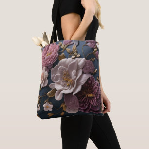 Dusty Rose (shoulder): Tote Bag