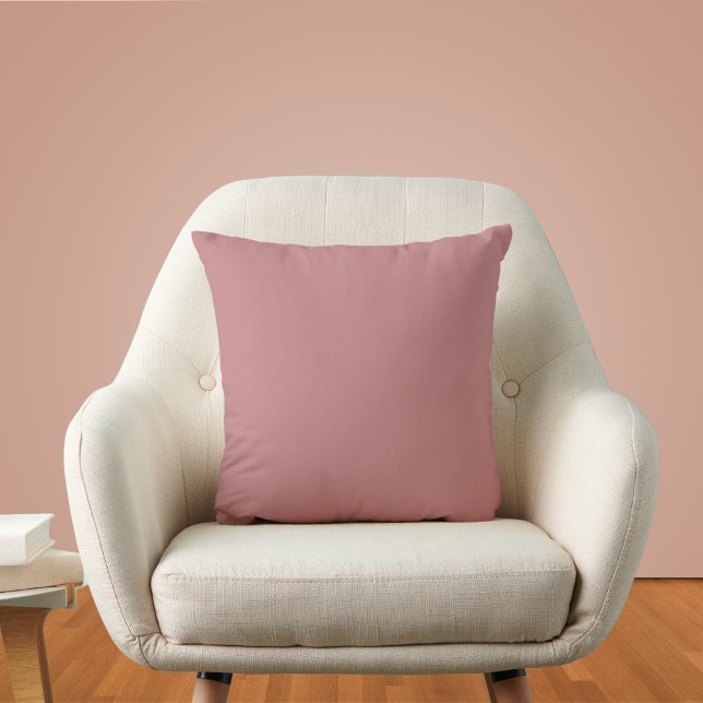 Dusty Rose Solid Color Cushion (Creator Uploaded)
