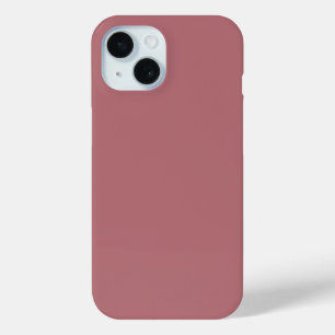 Dusty Rose Solid Colour  iPhone 15 Case