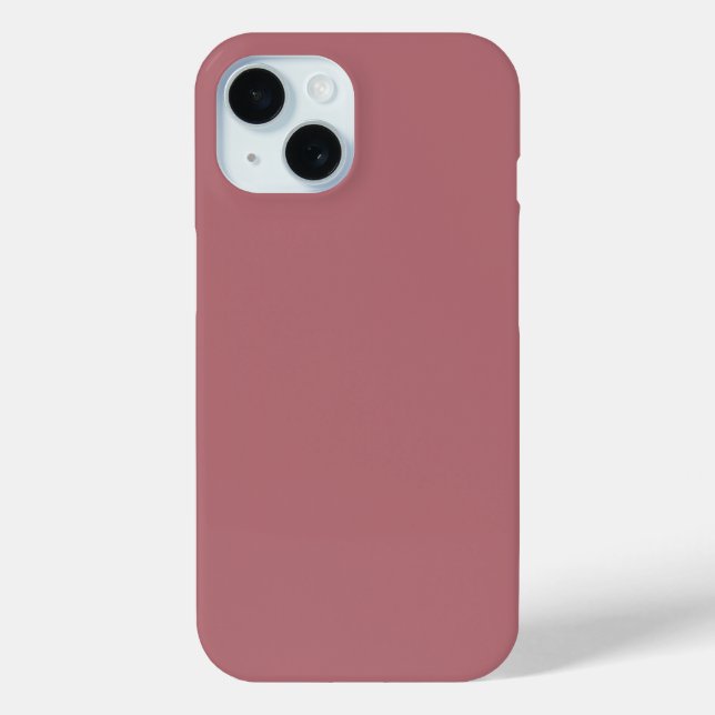 Dusty Rose Solid Colour  Case-Mate iPhone Case (Back)