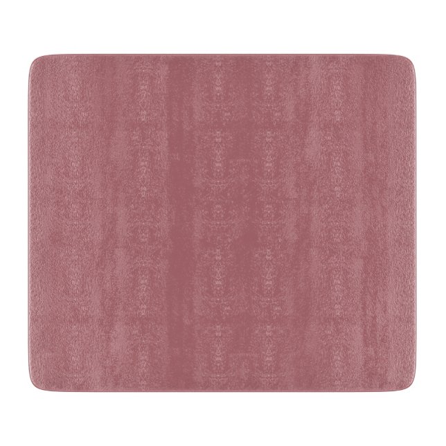 Dusty Rose Solid Colour  Cutting Board (Front)