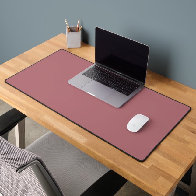 Dusty Rose Solid Colour  Desk Mat (Office 2)
