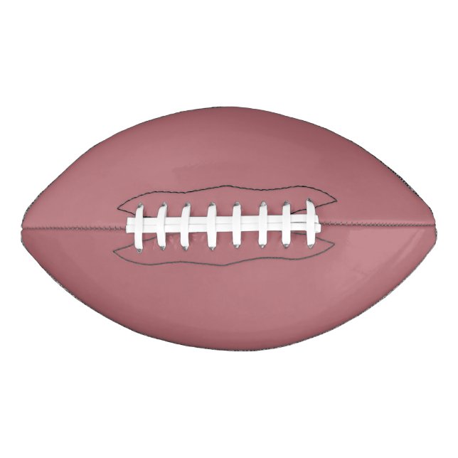 Dusty Rose Solid Colour  Football (Front)