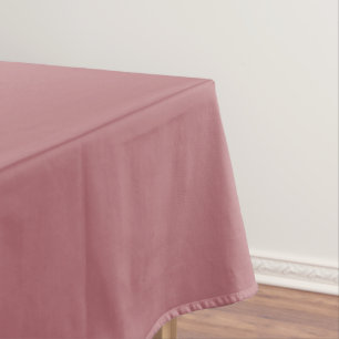 Dusty Rose Solid Colour Tablecloth