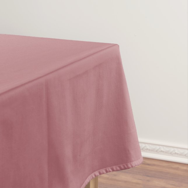 Dusty Rose Solid Colour  Tablecloth (In Situ)