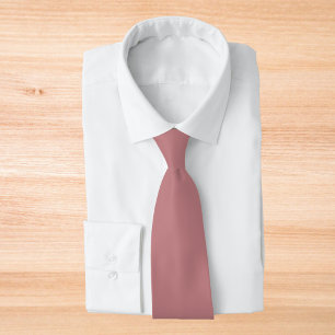 Dusty Rose Solid Colour Tie