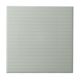 Dusty Sage Faint Print Texture  Ceramic Tile