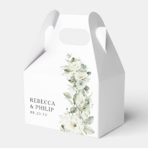 Dusty Sage Green Wedding Favour Boxes