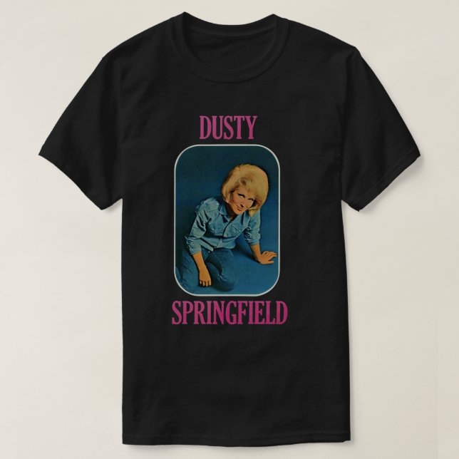 Dusty Springfield Classic T Shirt (Design Front)