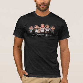 Dusty Wheel Chibi T-shirt | Light Text