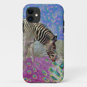 Dusty Zebra Dreams iPhone 11 Case