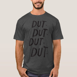 Dut  Drum Corps Drumline Marching Band Drummer T-Shirt