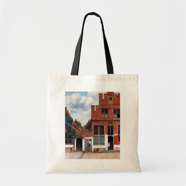 Dutch Alley, Johannes Vermeer Tote Bag (Front)