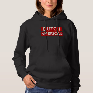 Dutch American Holland USA Relationship Friendshi Hoodie
