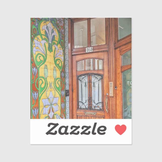 Dutch Art Nouveau Door (Sheet)