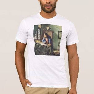 Dutch Artist Vermeer Painting The Geographer T-Shirt
