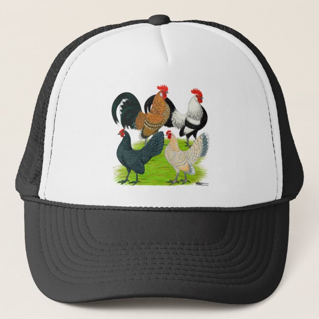 Dutch Bantam Quartet Trucker Hat (Front)
