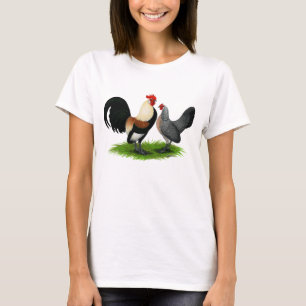 Dutch Bantams:  Cream Light Brown T-Shirt