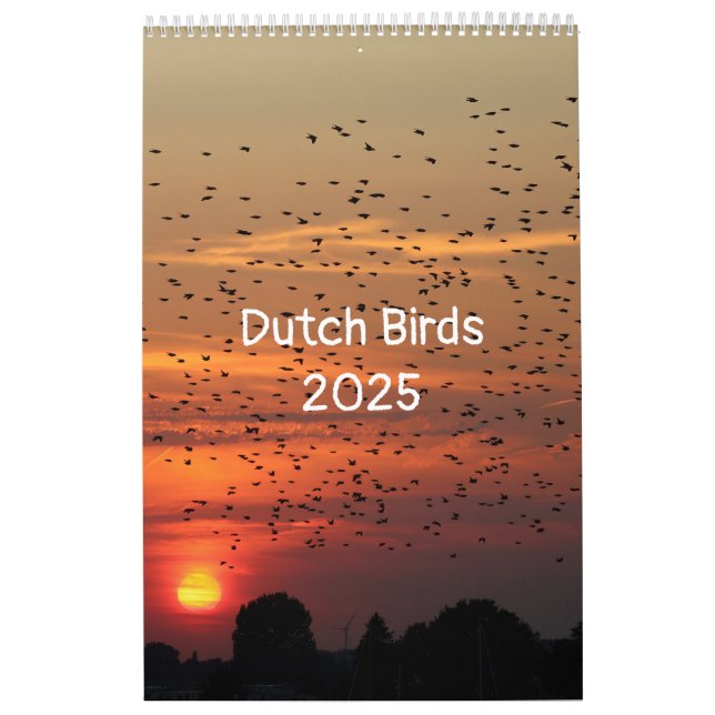 Dutch birds Calendar (Cover)
