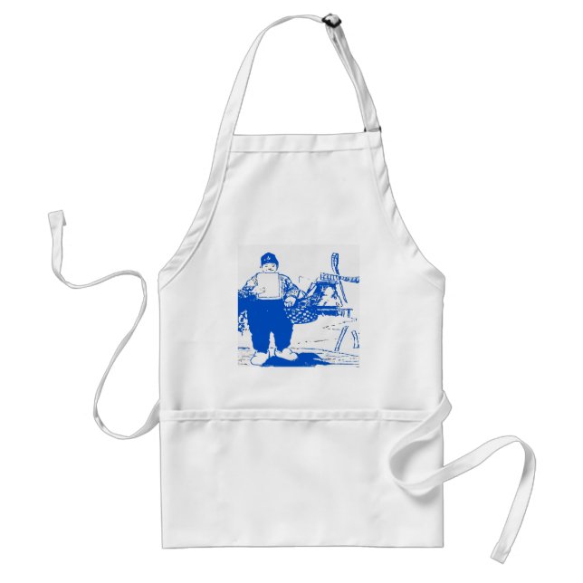 Dutch Boy By Windmill Standard Apron (Front)