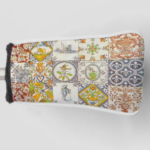 Dutch Ceramic Tiles Golf Head Cover
