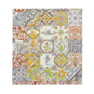 Dutch Ceramic Tiles Notepad