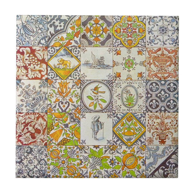 Dutch Ceramic Tiles Tile (Front)
