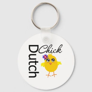 Dutch Chick Key Ring