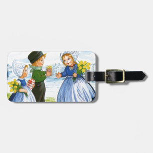 Dutch Children Luggage Tag
