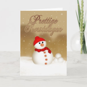Dutch Christmas Card - Prettige Kerstdagen