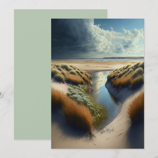 Dutch Coastal Dunes Announcement (Front/Back)