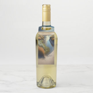 Dutch Coastal Dunes Bottle Tag