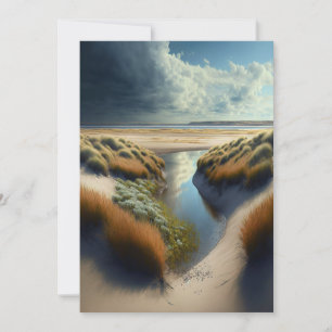 Dutch Coastal Dunes Card