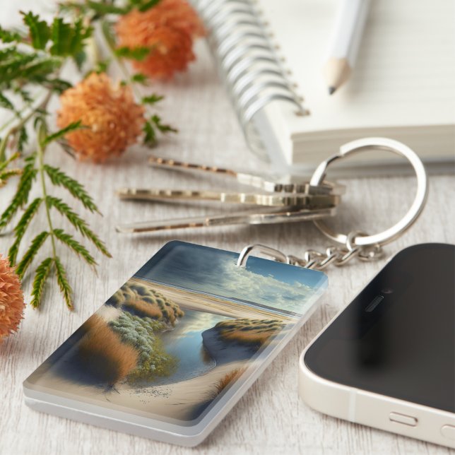 Dutch Coastal Dunes Key Ring (Front Right)