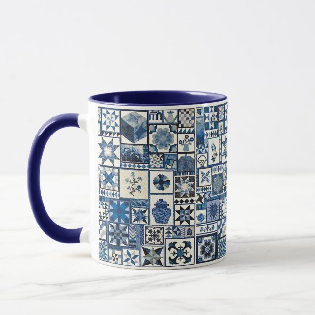 Dutch Delft Mug (Left)