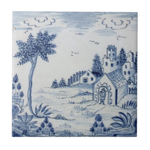 Dutch Delft Tile Antique Reproduction-24