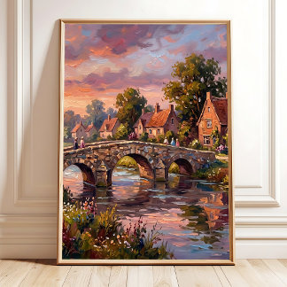 Dutch Dusk Canvas Art Modern Home Decor